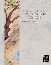 Not Infinite If Not God SATB choral sheet music cover